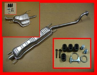 Komplette-Auspuffanlage-Opel-Astra-G-1-6i-8V-16V-KOMBI-Auspuff-Montagezubehoer